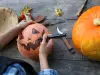 ¿Cómo hacer una linterna de calabaza?