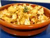 Coliflor al horno con parmesano y especias