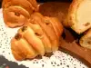 Croissant-brioche italiano con pasas