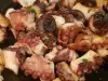 Pulpo a la sartén