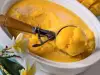 Sorbete de mango y naranja
