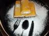 Crêpes de calabaza con relleno suave