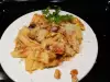 Pasta al estilo griego