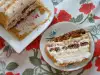 Terrina con nata y coco caramelizado