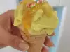 Helado casero de aguacate y plátano