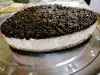 Tarta de coco con arándanos