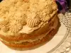 Tarta de nueces y mousse de café