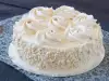 Tarta de merengue con crema de limón