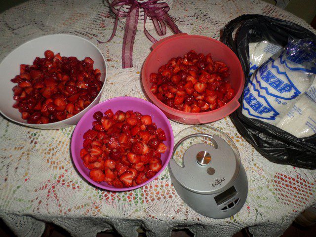 Confitura de fresas fácil