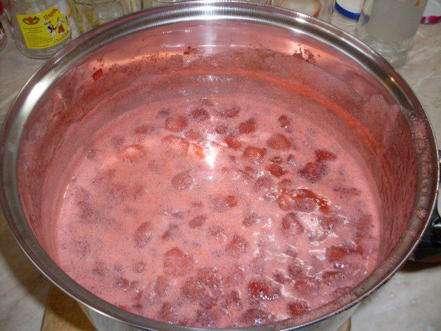 Mermelada de fresa casera en 30 minutos