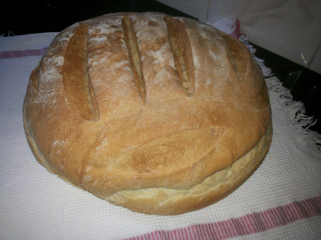 Pan de pueblo casero