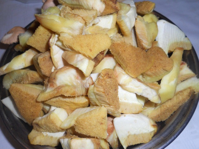 Albóndigas de ternera con boletus