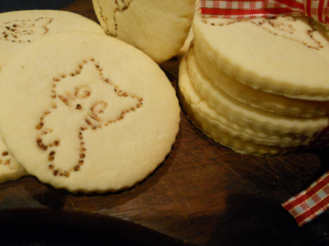 Galletas con mantequilla para los niños