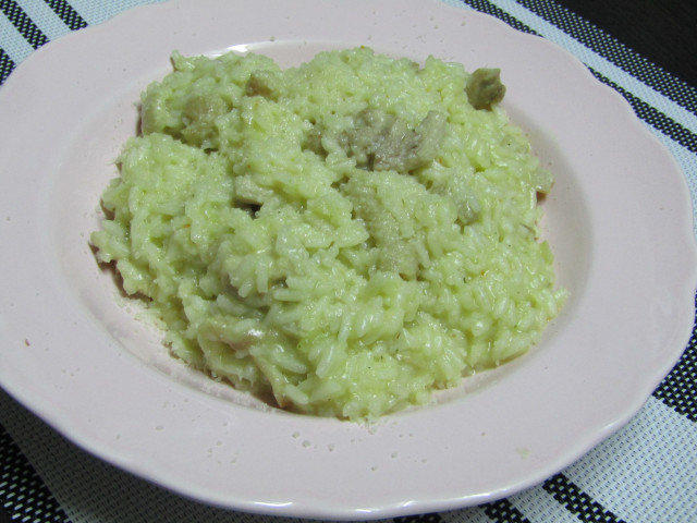 Risotto italiano de pollo