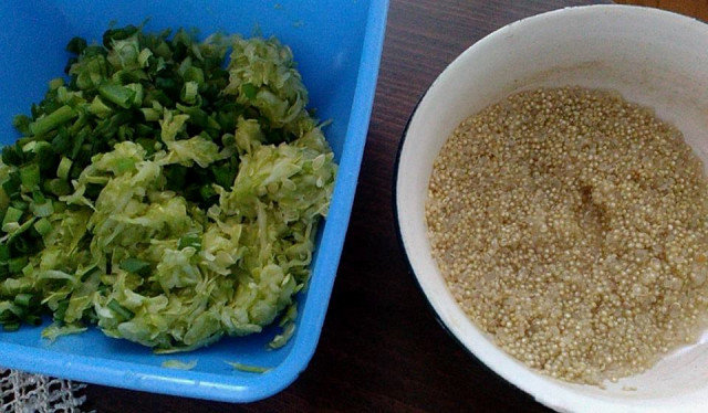 Albóndigas veganas con quinoa y calabacín