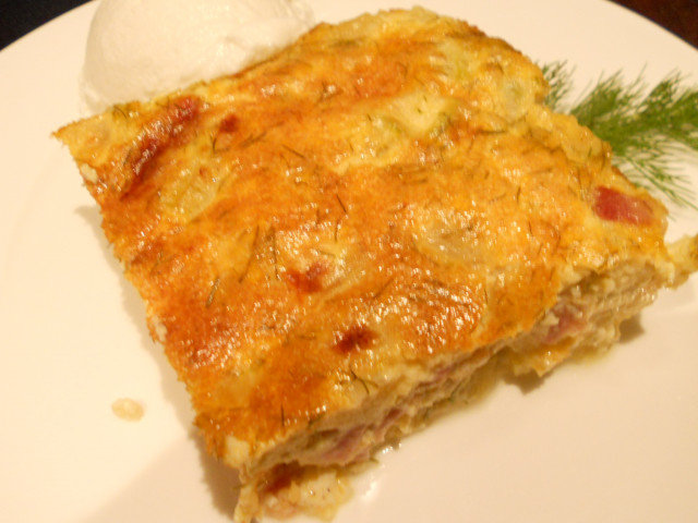 Flan de calabacín