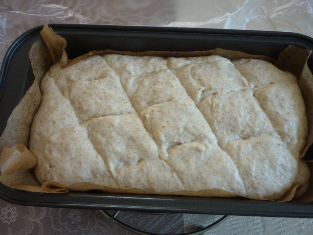 Pan rápido con dos tipos de harina