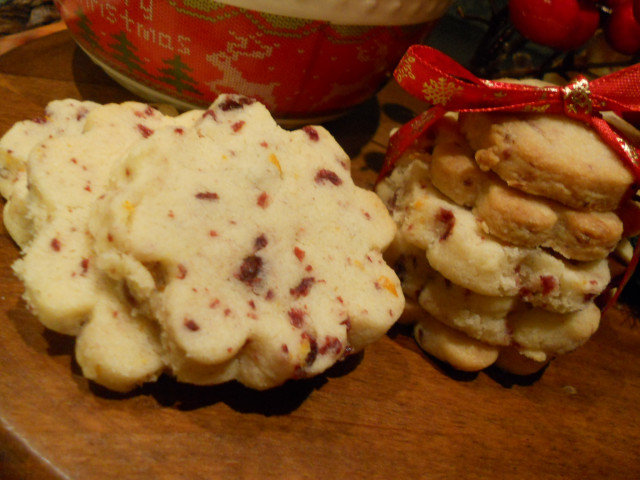 Pastas Navideñas con Arándanos