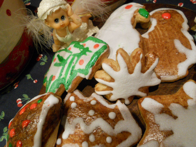 Galletas navideñas con glaseado