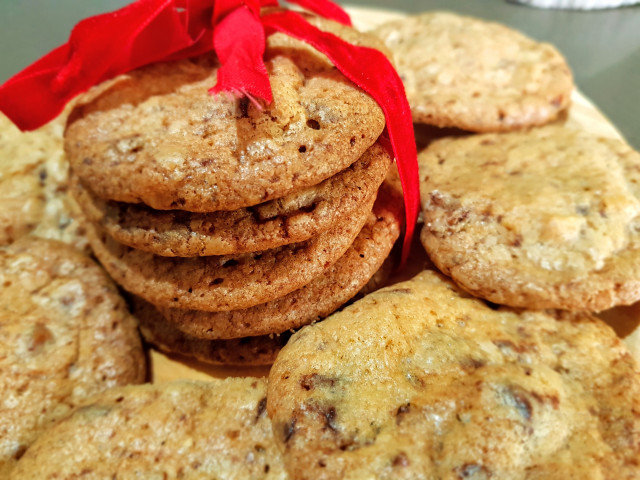 Galletas de dos chocolates