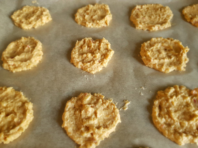 Galletas de manzana y nata