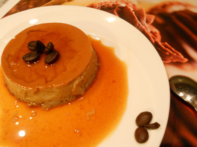 Flan de café