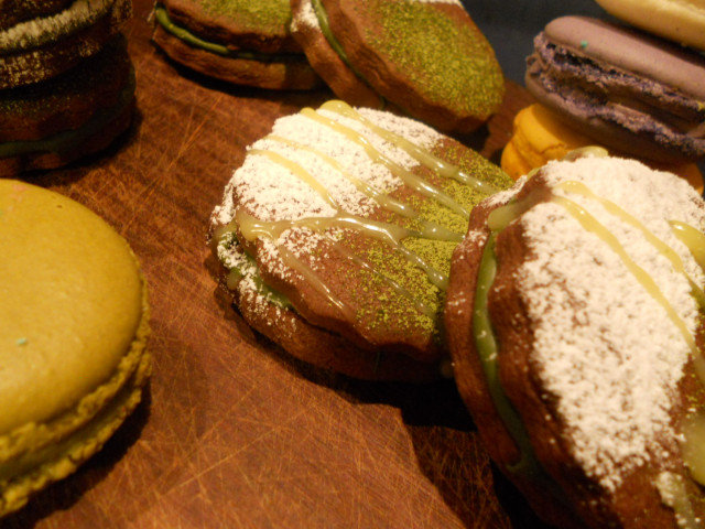 Galletas de Chocolate Blanco con Matcha