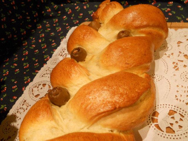 Brioche con relleno picante