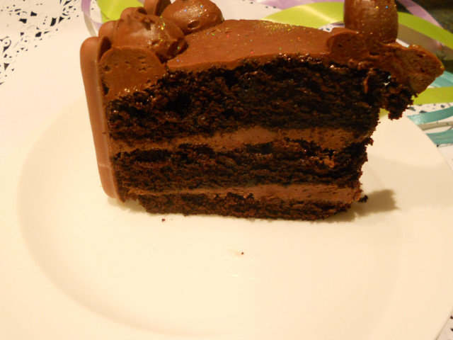 El pastel de chocolate más delicioso