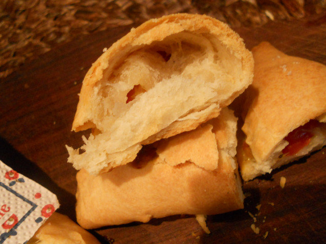 Mini pizzas Calzone