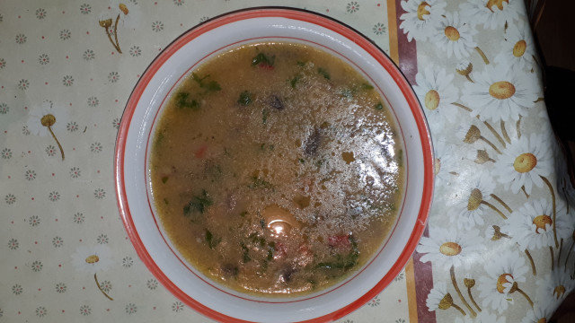 La sopa de champiñones con ajo más deliciosa