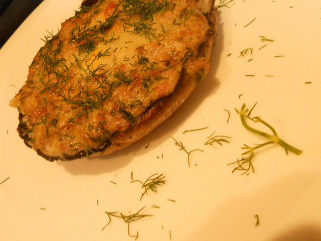 Champiñones Portobello Rellenos