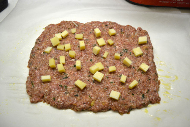 Rollo de carne Scrapple