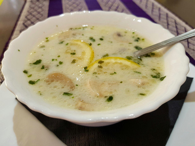 Sopa Tailandesa de Pollo