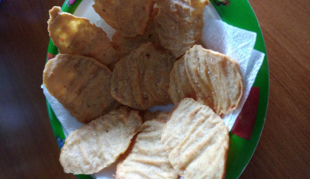 Chips de alubias