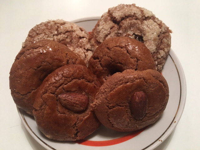 Pastas de té con cacao