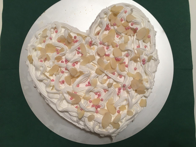 Pastel Royal Corazón Para San Valentín