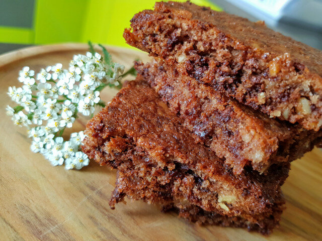 Brownies exprés para dos