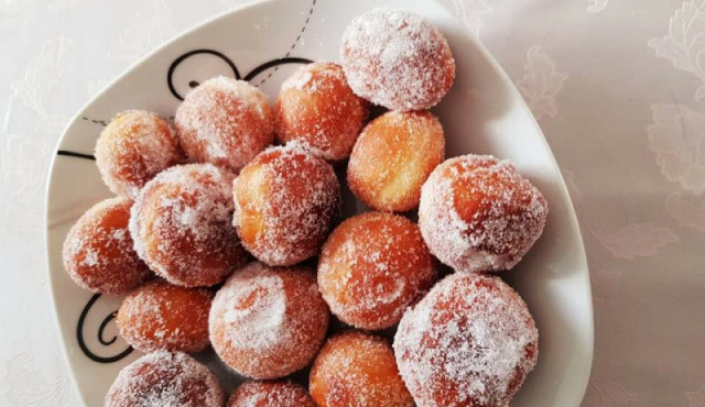 Donuts y Rosquillas con Crema Casera
