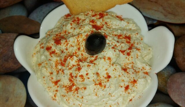 Aperitivo ligero de calabacín con mayonesa