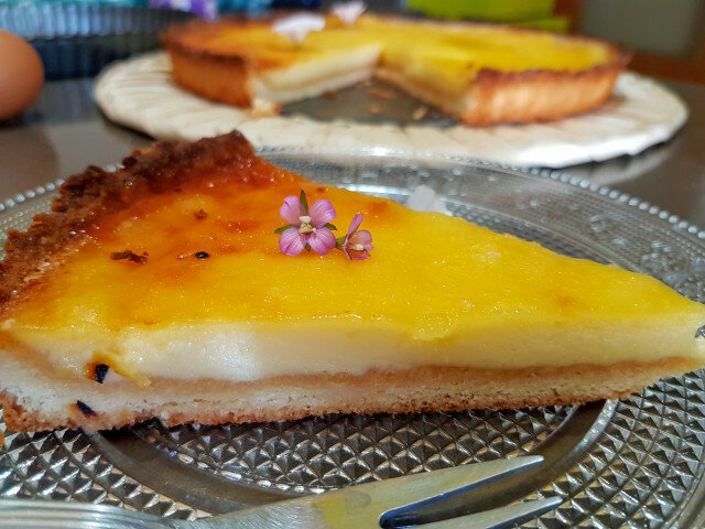 Tarta de Crème Brûlée