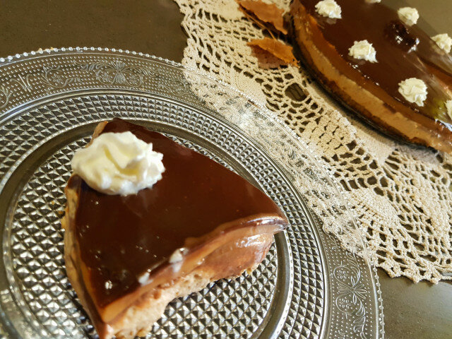 Deliciosa tarta de castañas