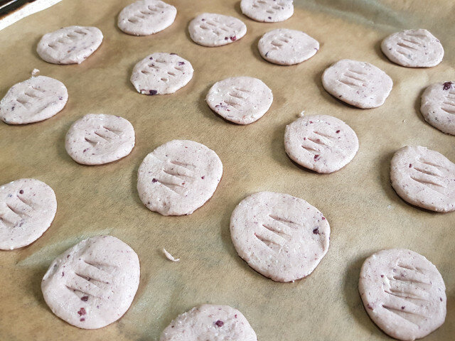 Galletas saladas de queso y aceitunas