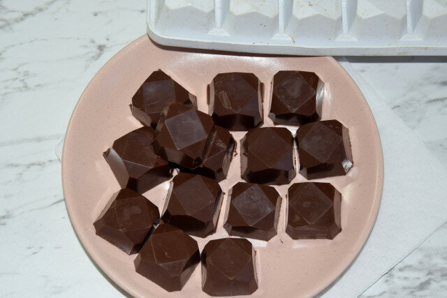 Bombones de chocolate keto