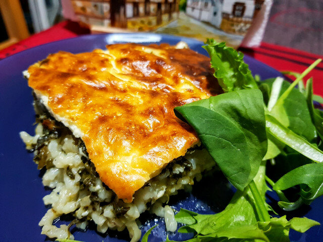 Arroz con vinagrera y una cobertura espectacular