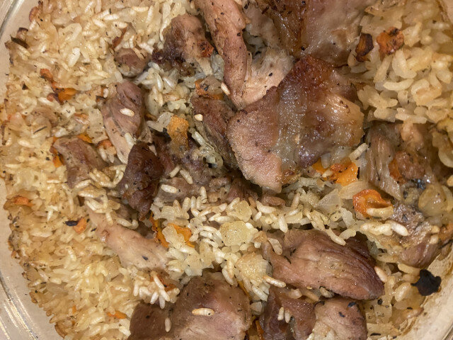 El cerdo con arroz más delicioso