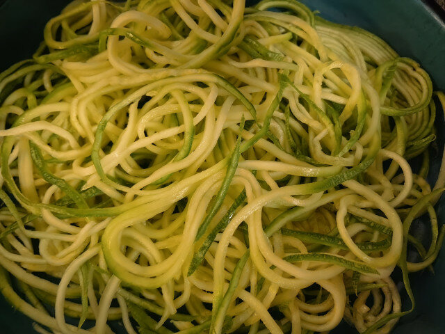 Espaguetis de calabacín