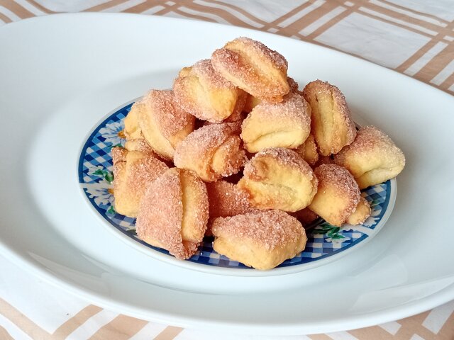 Pastelitos de vainilla con queso crema